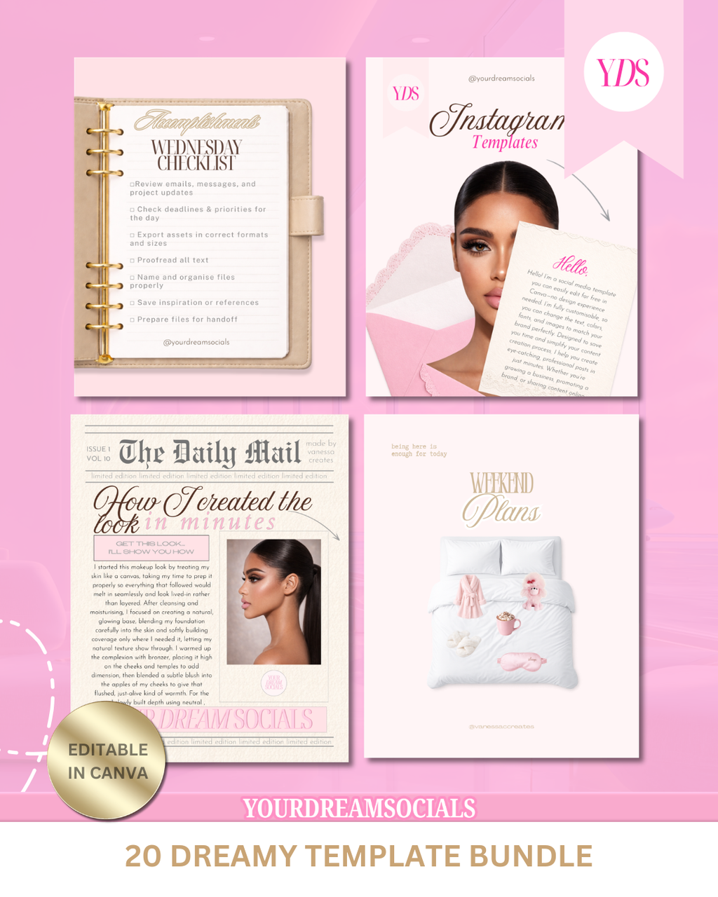 The dreamy template bundle