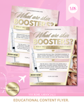 Skin boosters template
