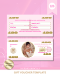 DOLLAR BILL GIFT VOUCHER TEMPLATE