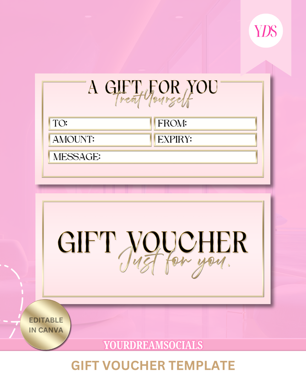 GIFT VOUCHER TEMPLATE