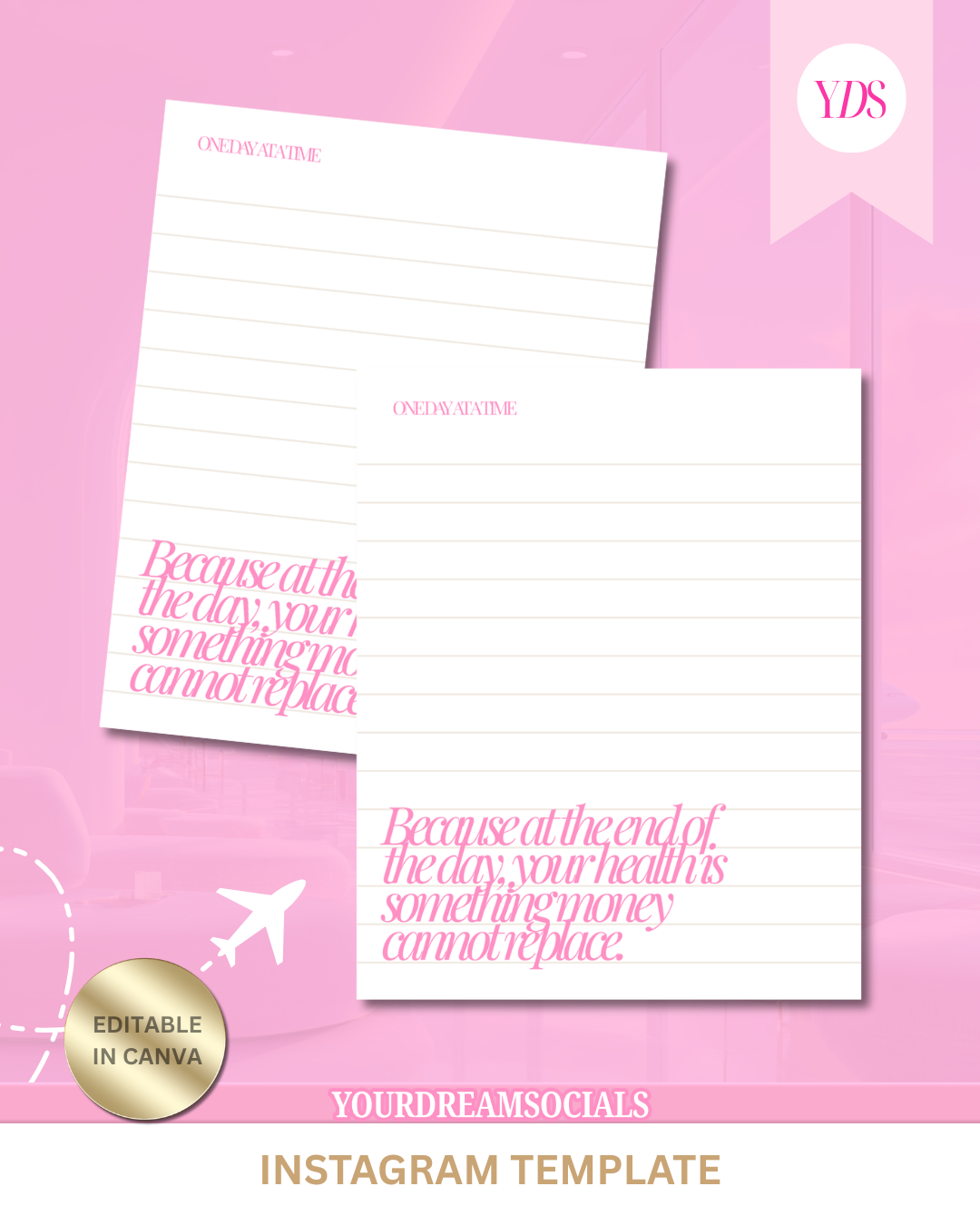 note page template