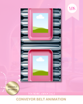 Conveyor belt animation