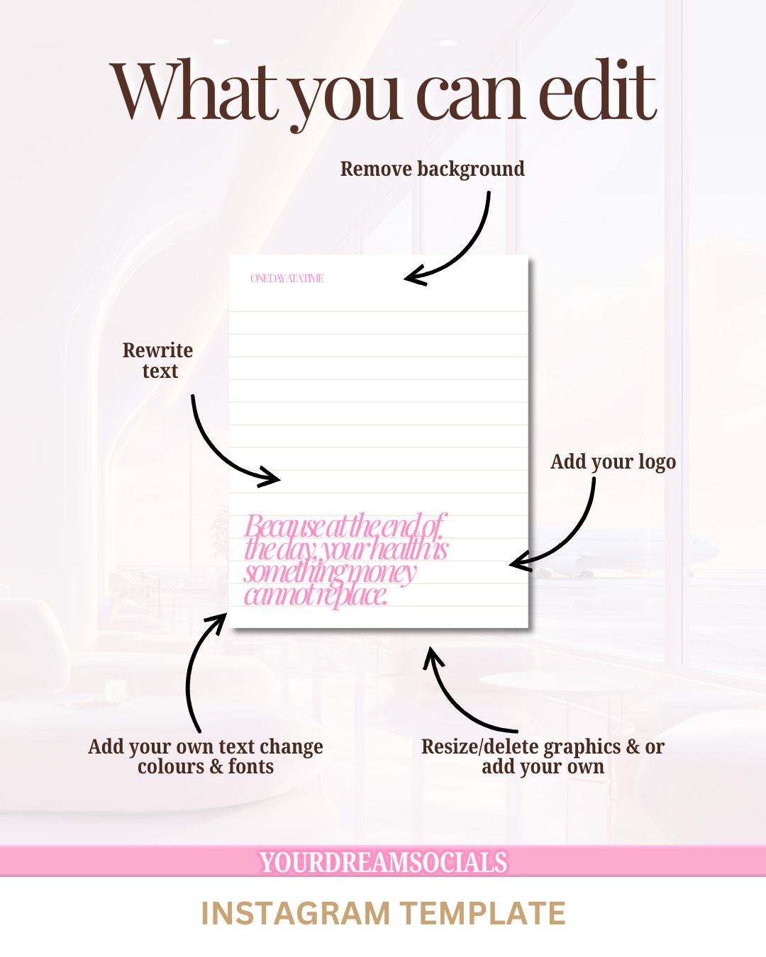 note page template