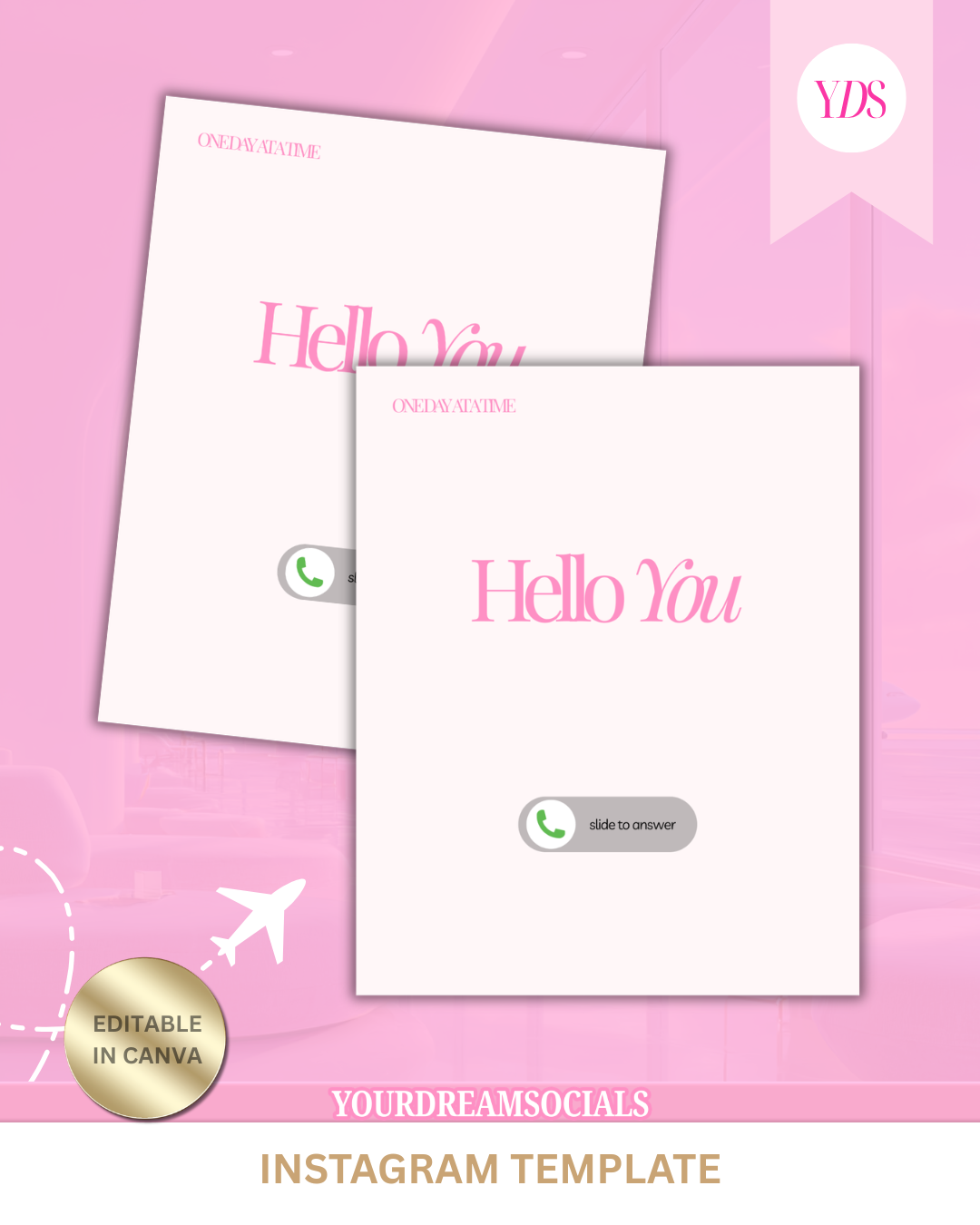 Hello you template
