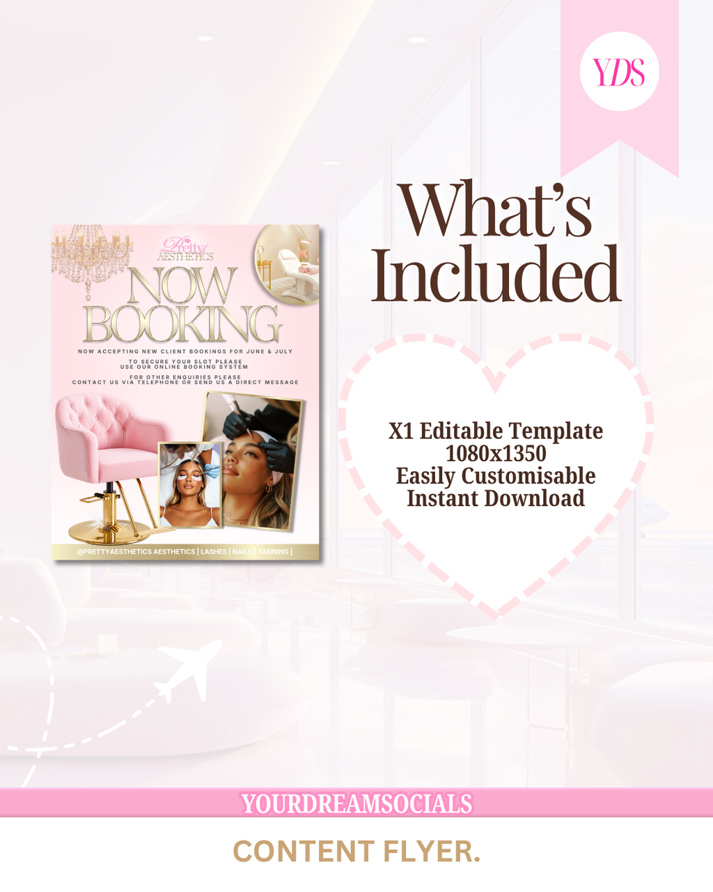 Now booking template
