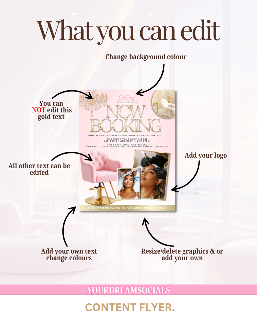 Now booking template