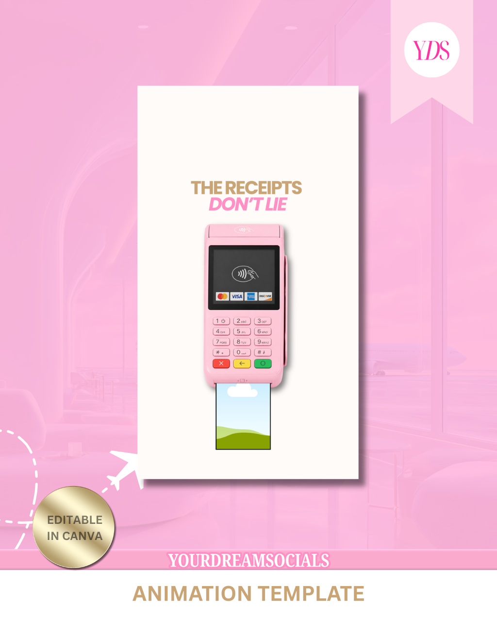 Card machine animation