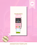 Card machine animation