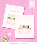 Add to basket animation (pink)