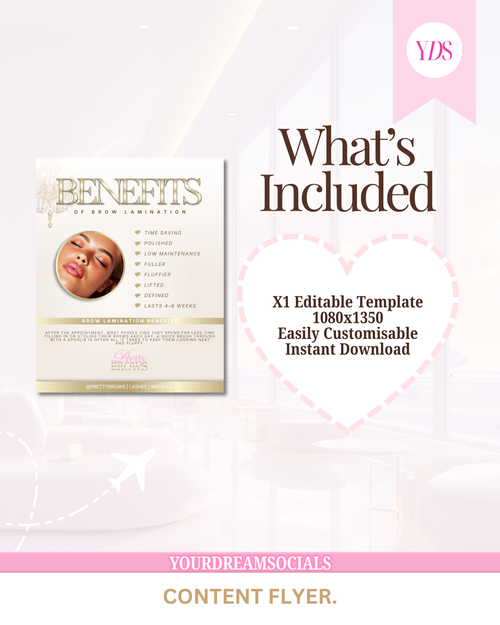 Benefits template