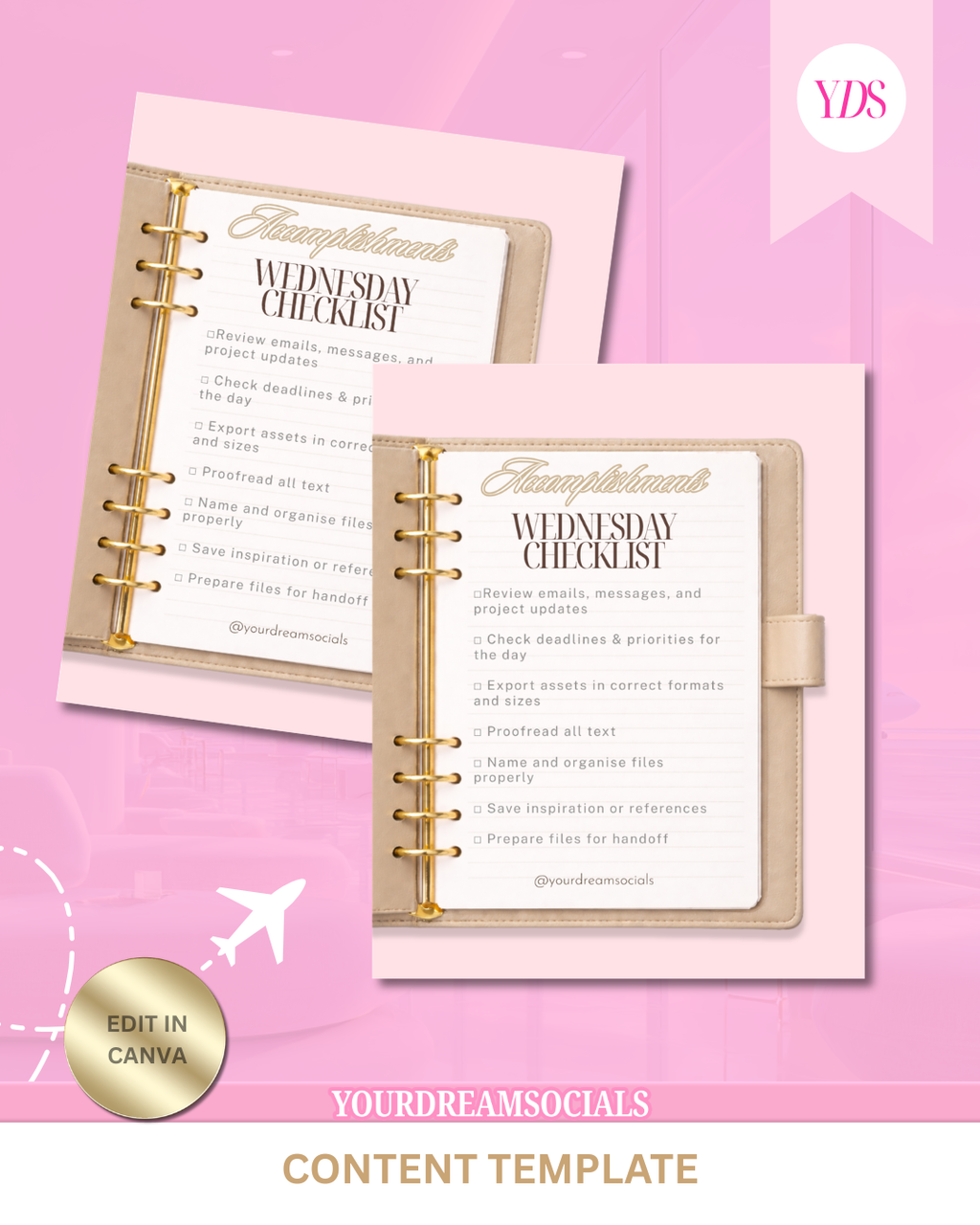 Checklist template