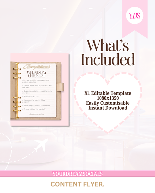 Checklist template
