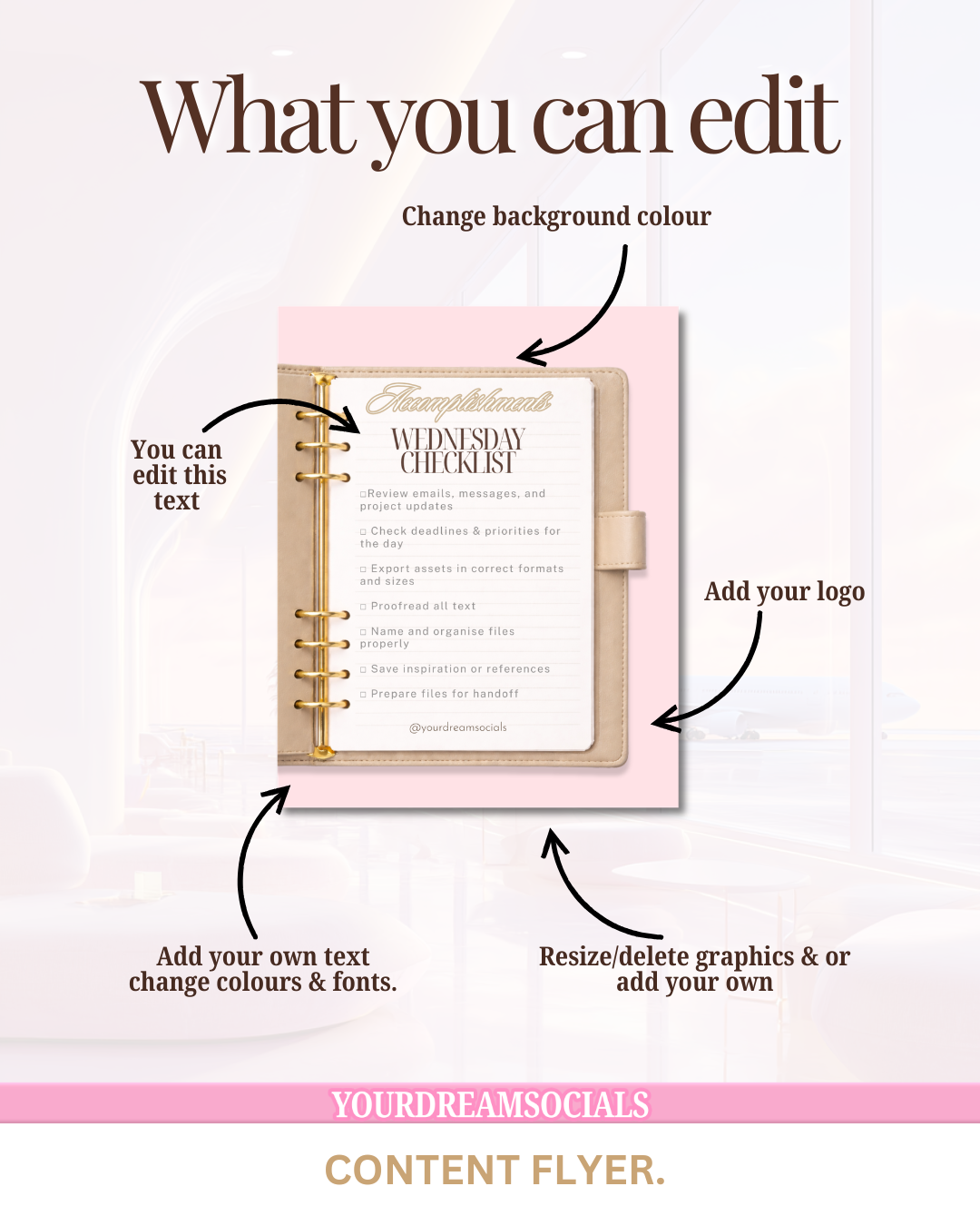 Checklist template