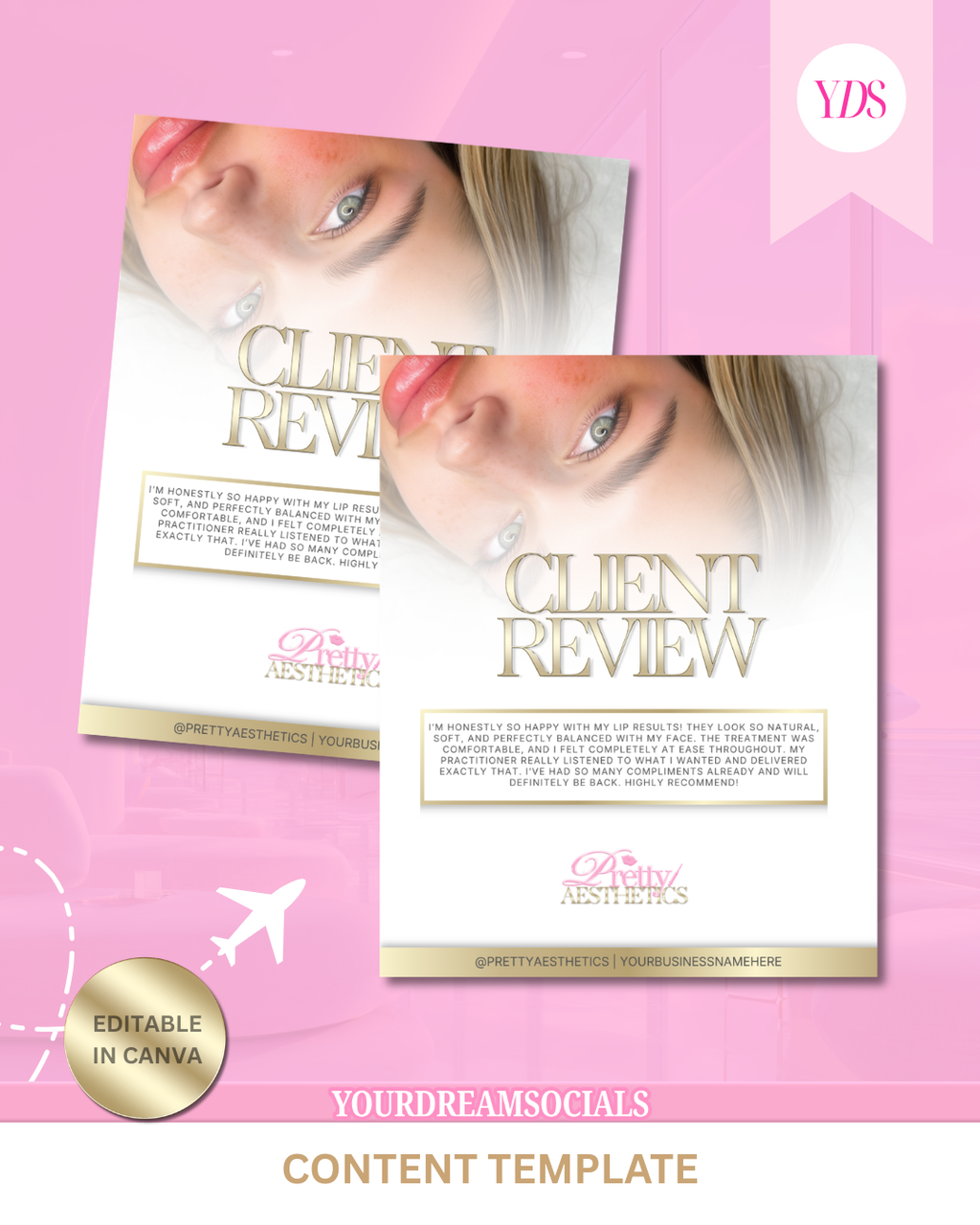 Client review template