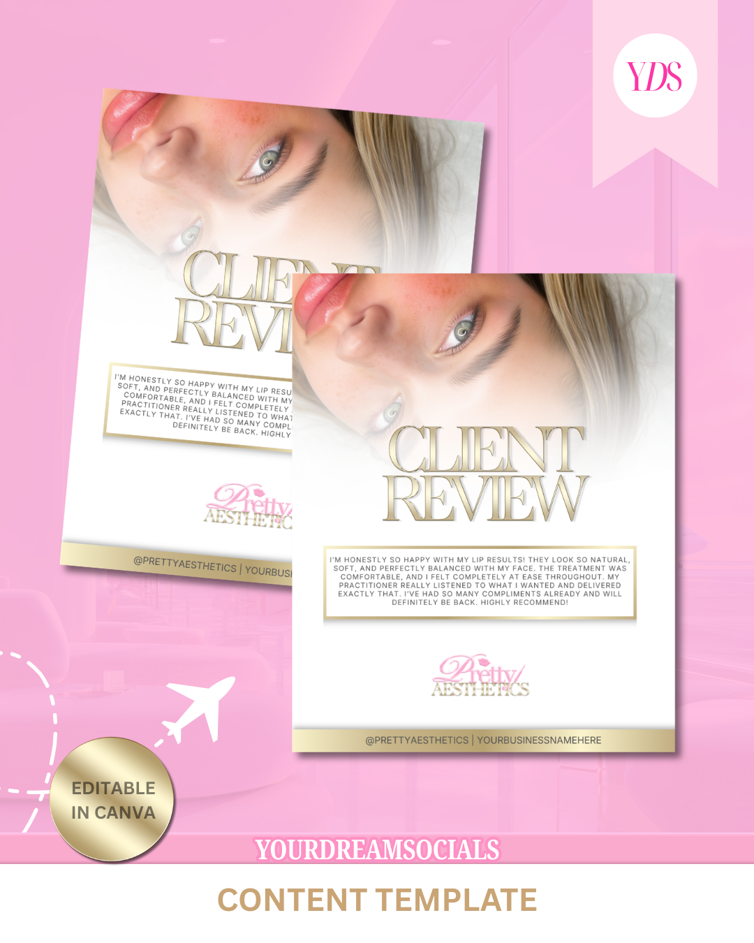 Client review template