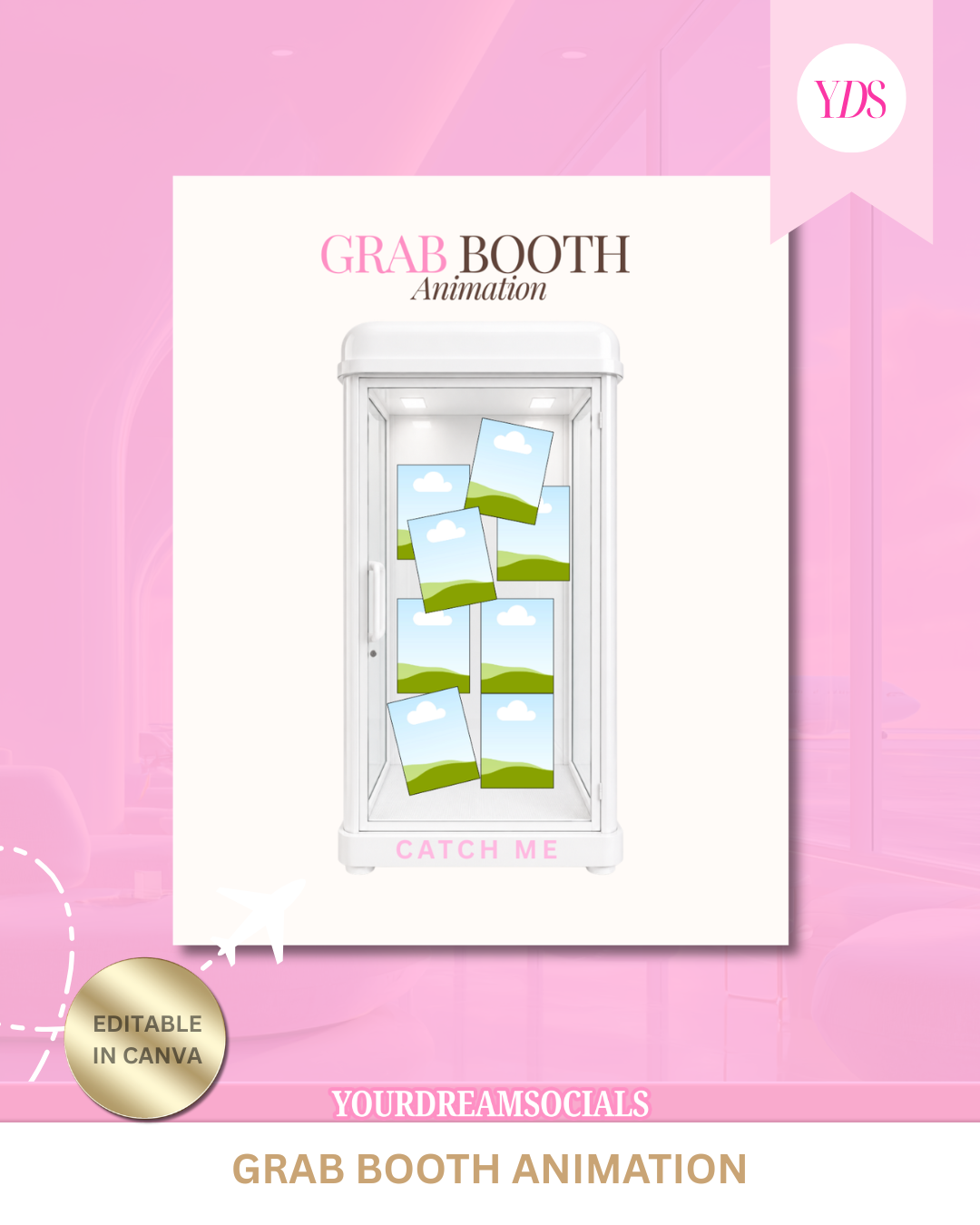 Grab booth animation