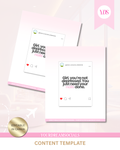 Instagram quote template
