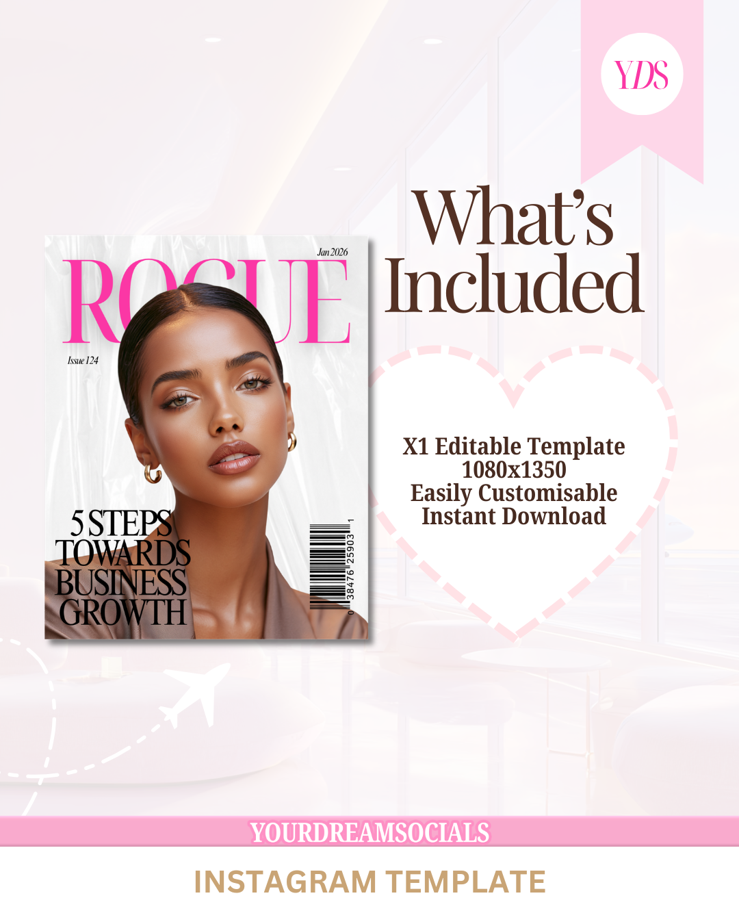 Magazine template