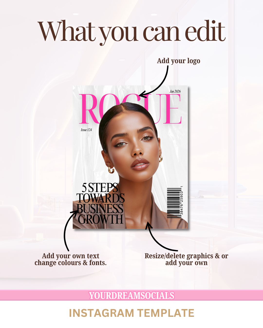 Magazine template