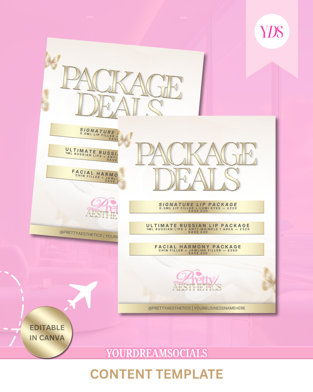 Package deals template