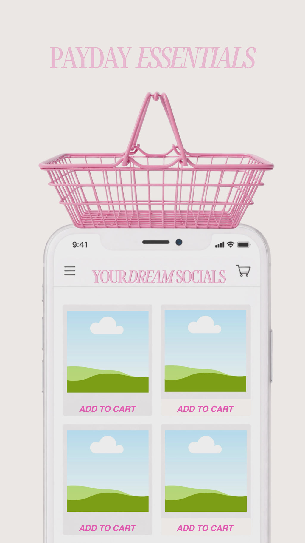 Shopping animation