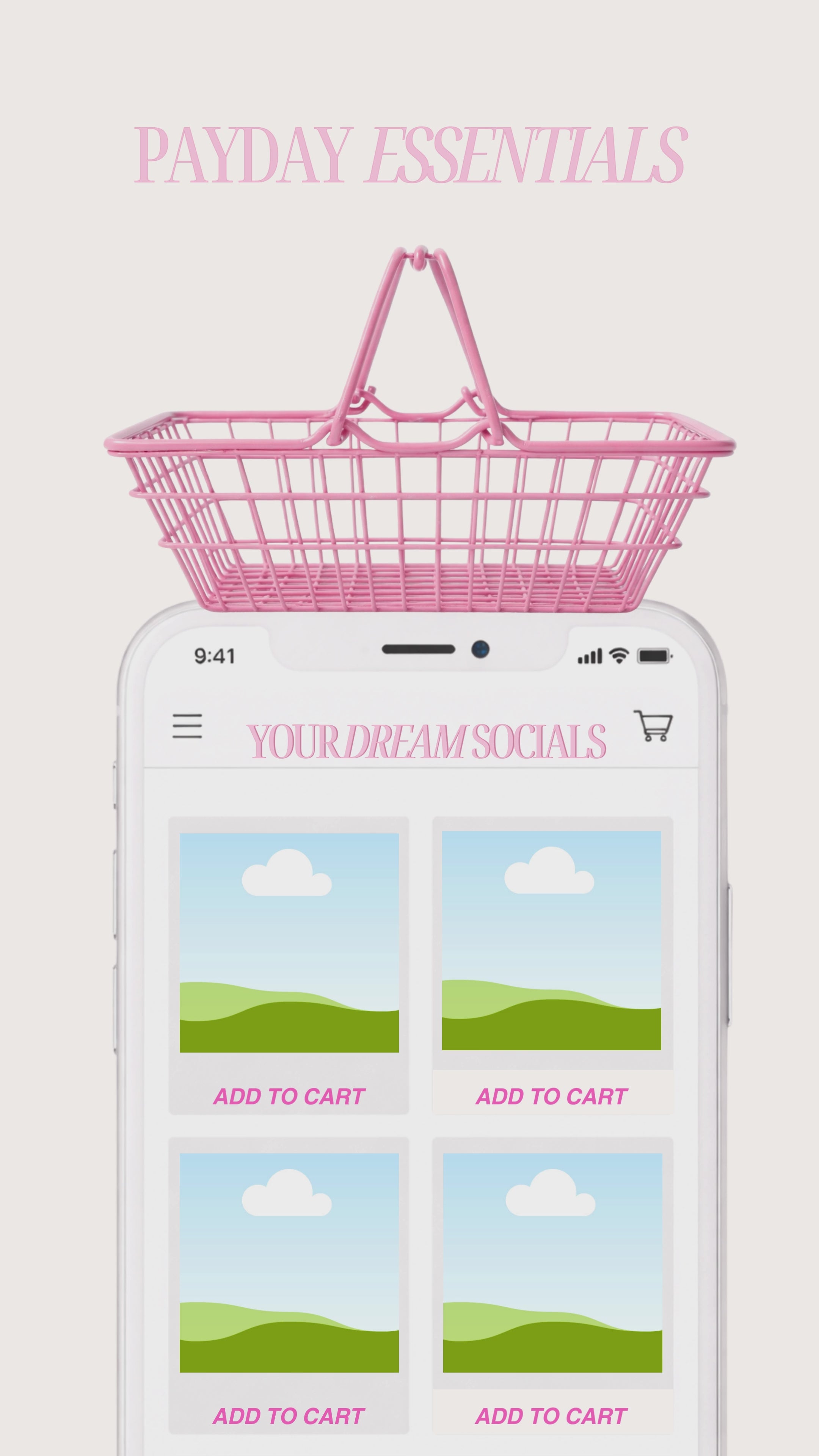 Shopping animation