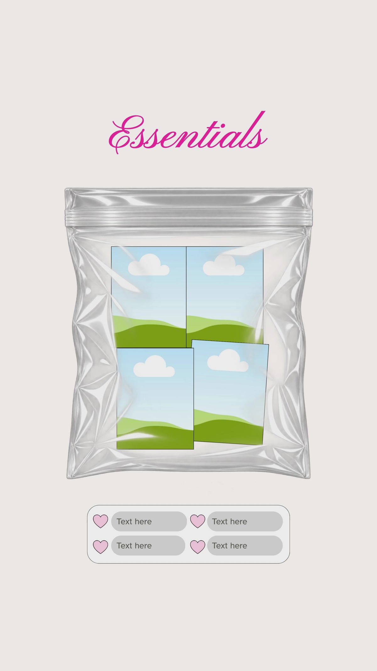 Ziplock bag animation