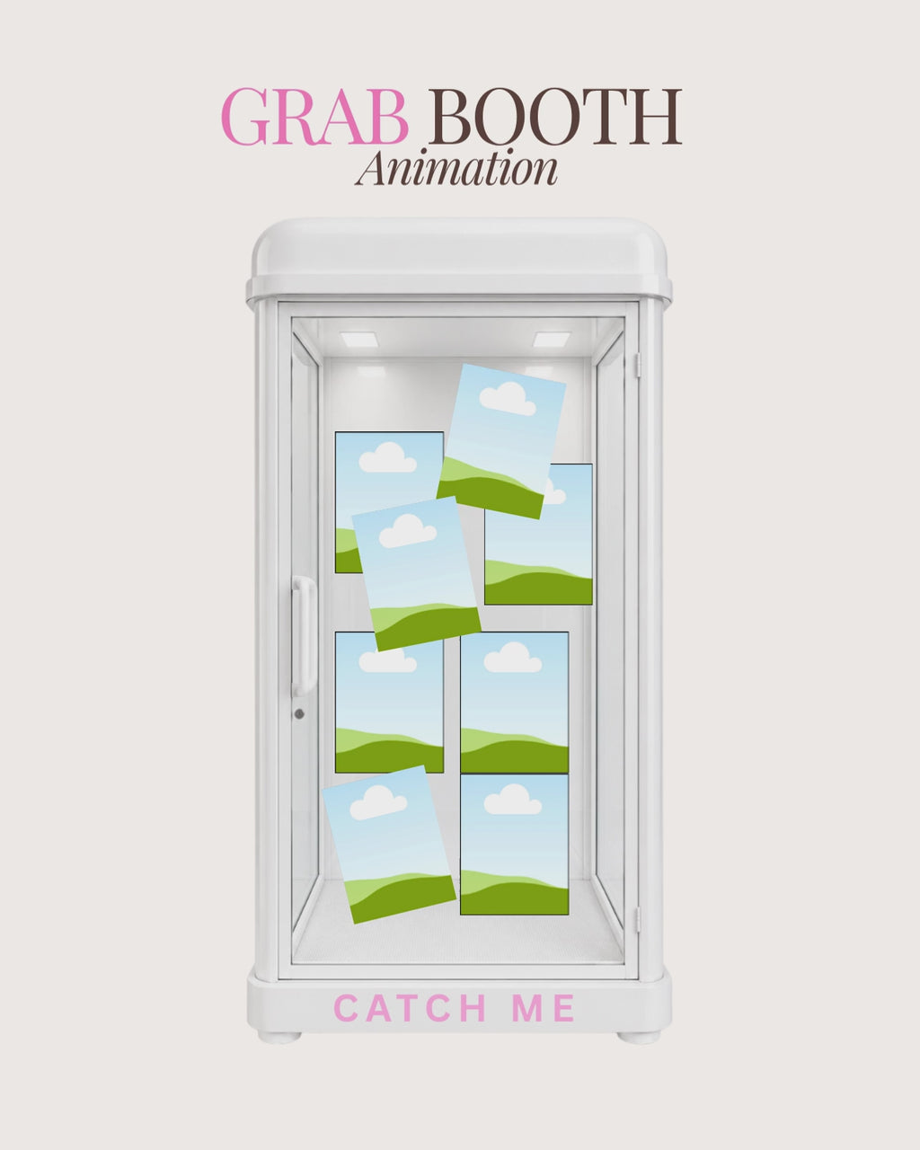 Grab booth animation