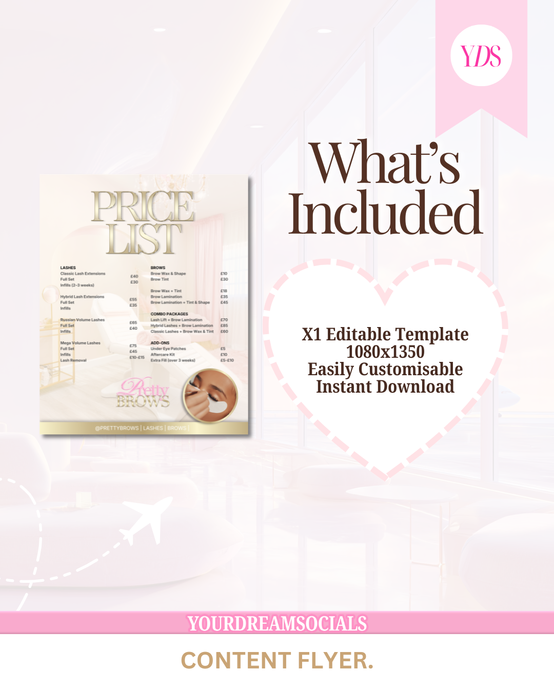 Price list template