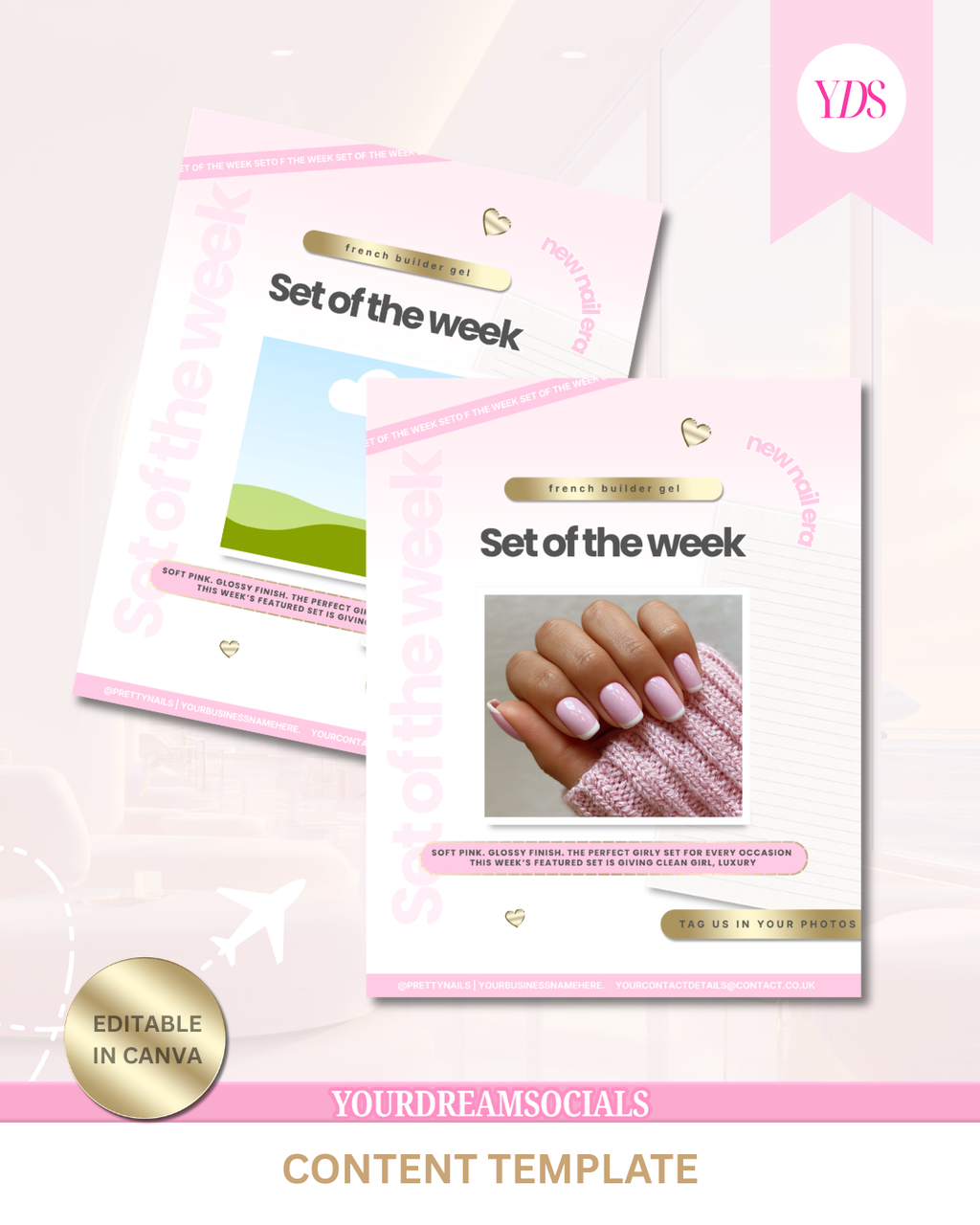 Set of the week template