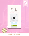 Smile you're on camera animation