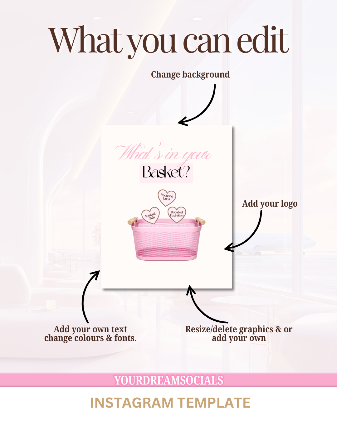 What's in your basket template