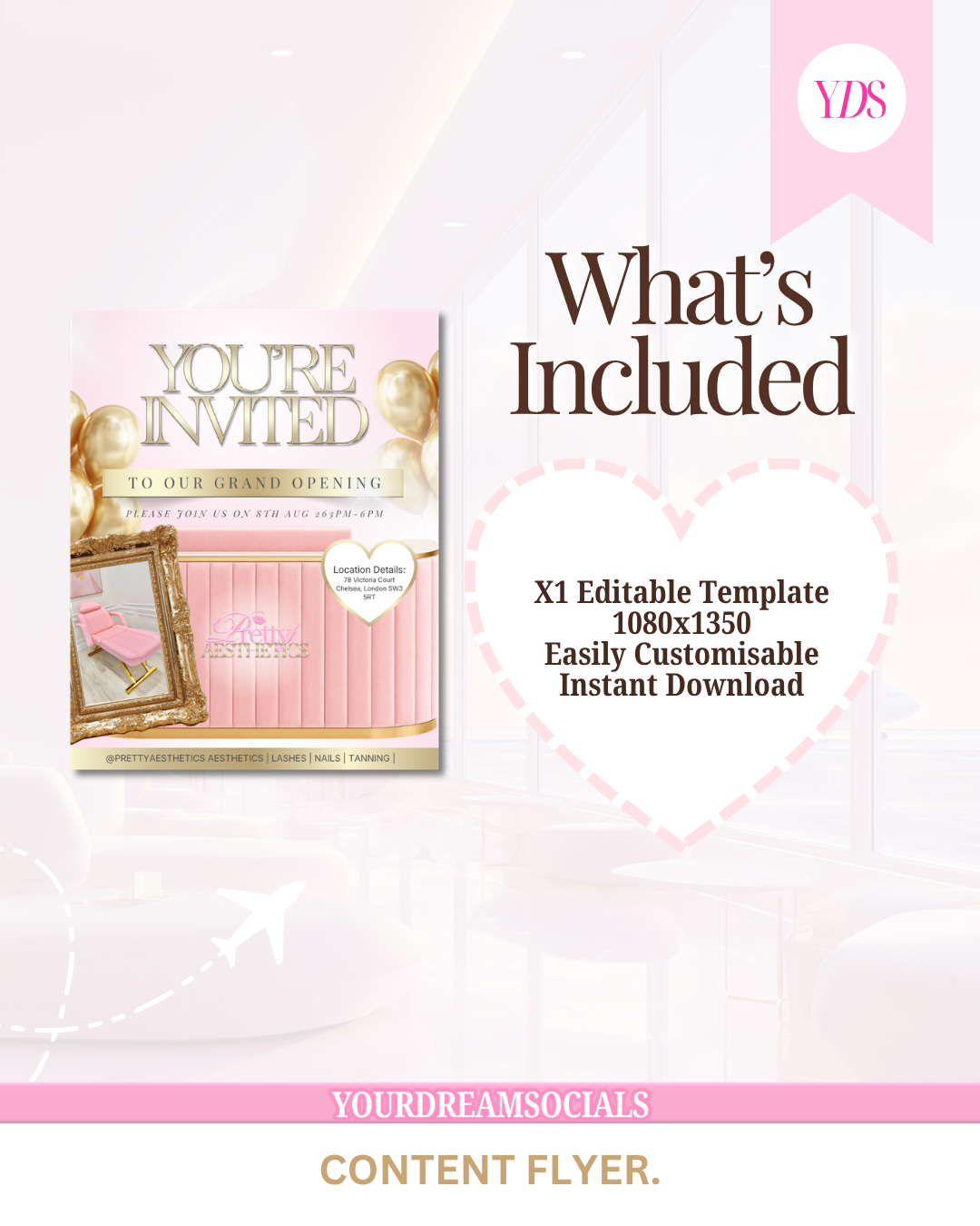 You're invited template