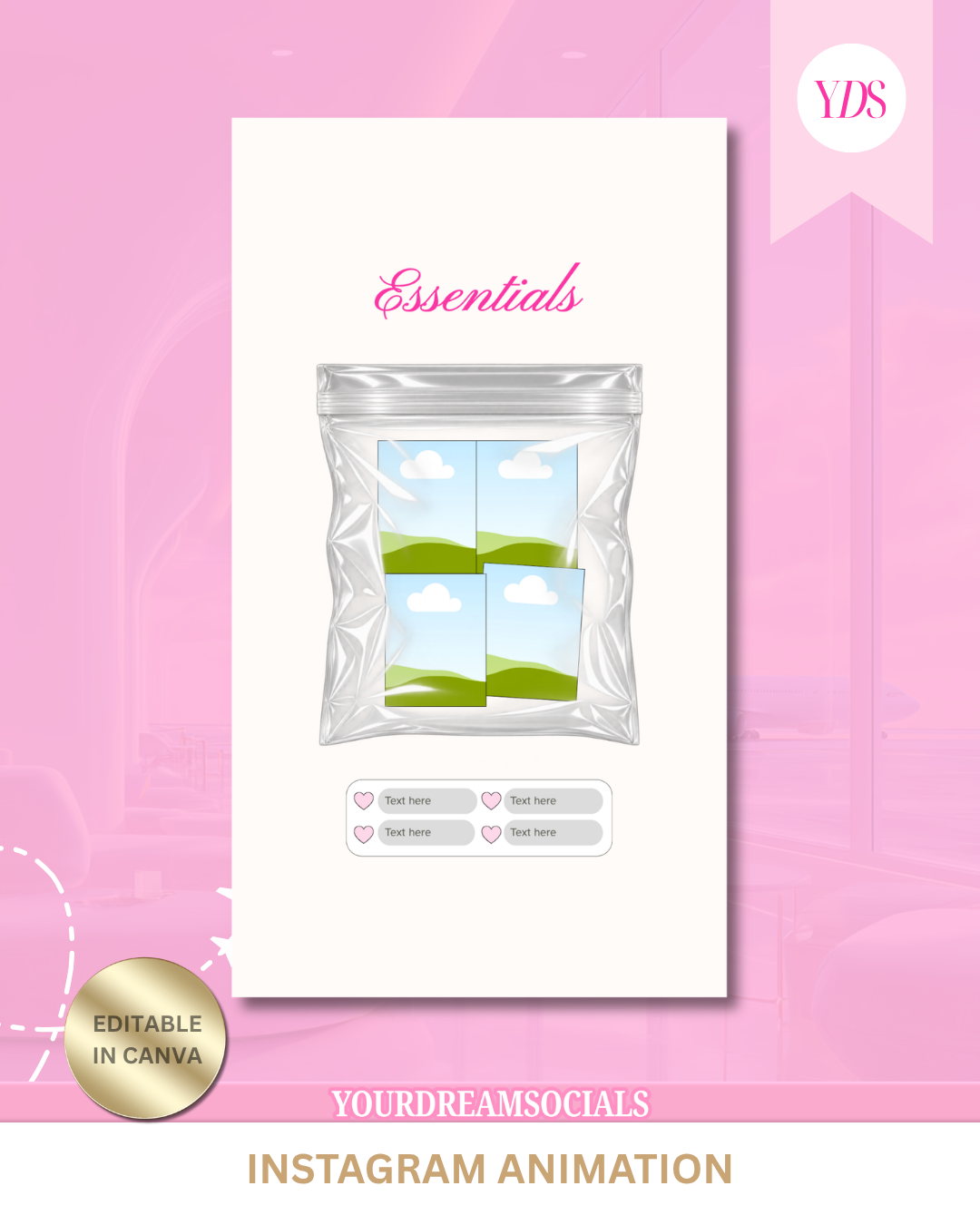 Ziplock bag animation